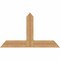 Ekena Millwork Portland Timber Gable Bracket, Western Red Cedar, 48"W x 28"H x 3 1/2"D x 5 1/2"F, 14/12 Pitch GBW048X28X0406POR00SWR - alternate 1